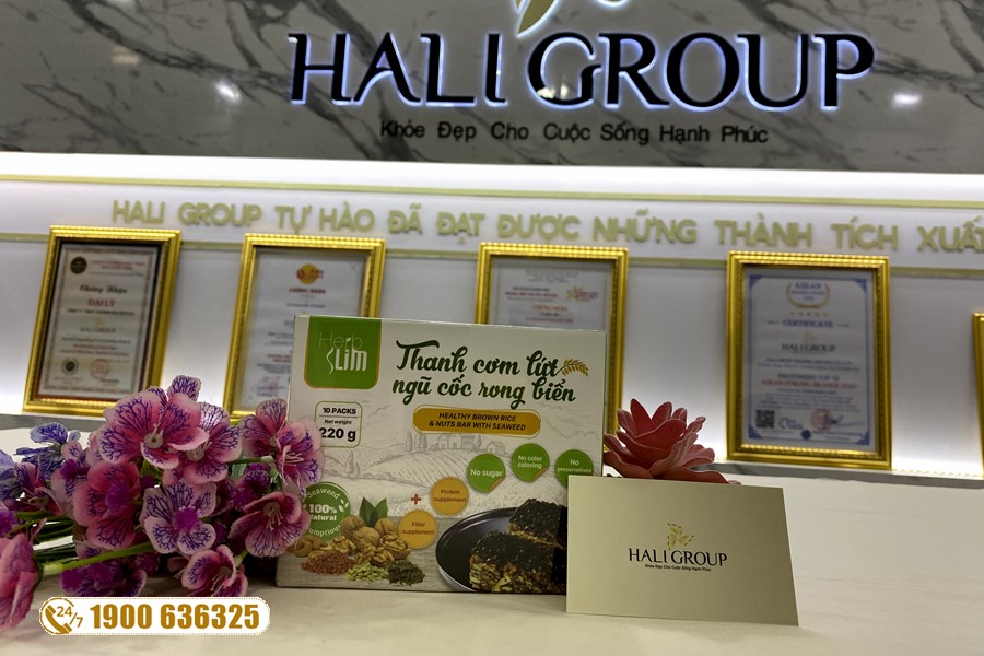Muốn giảm cân và ăn ngon, hãy dùng thanh Cơm Lứt Ngũ Cốc Herbslim