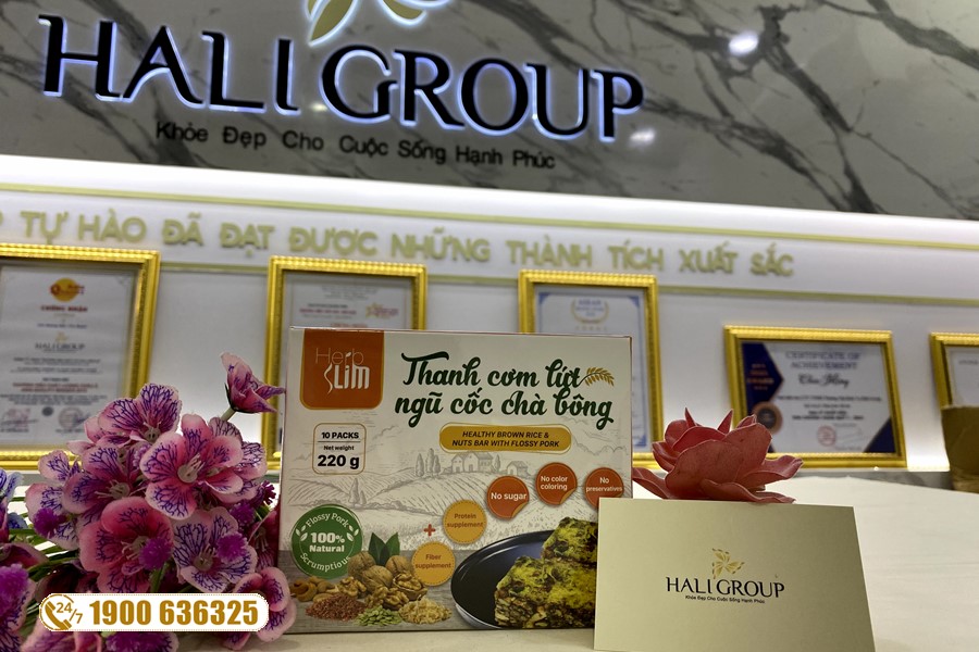 Muốn ăn vặt giảm cân, hãy dùng thanh Gạo Lứt Herbslim